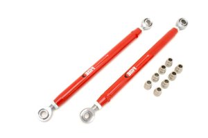 Ford Mustang Control Arms - BMR Suspension - Double Adj. Lower Control Arms w/ Heavy Duty Rod Ends - Red - `05-`14